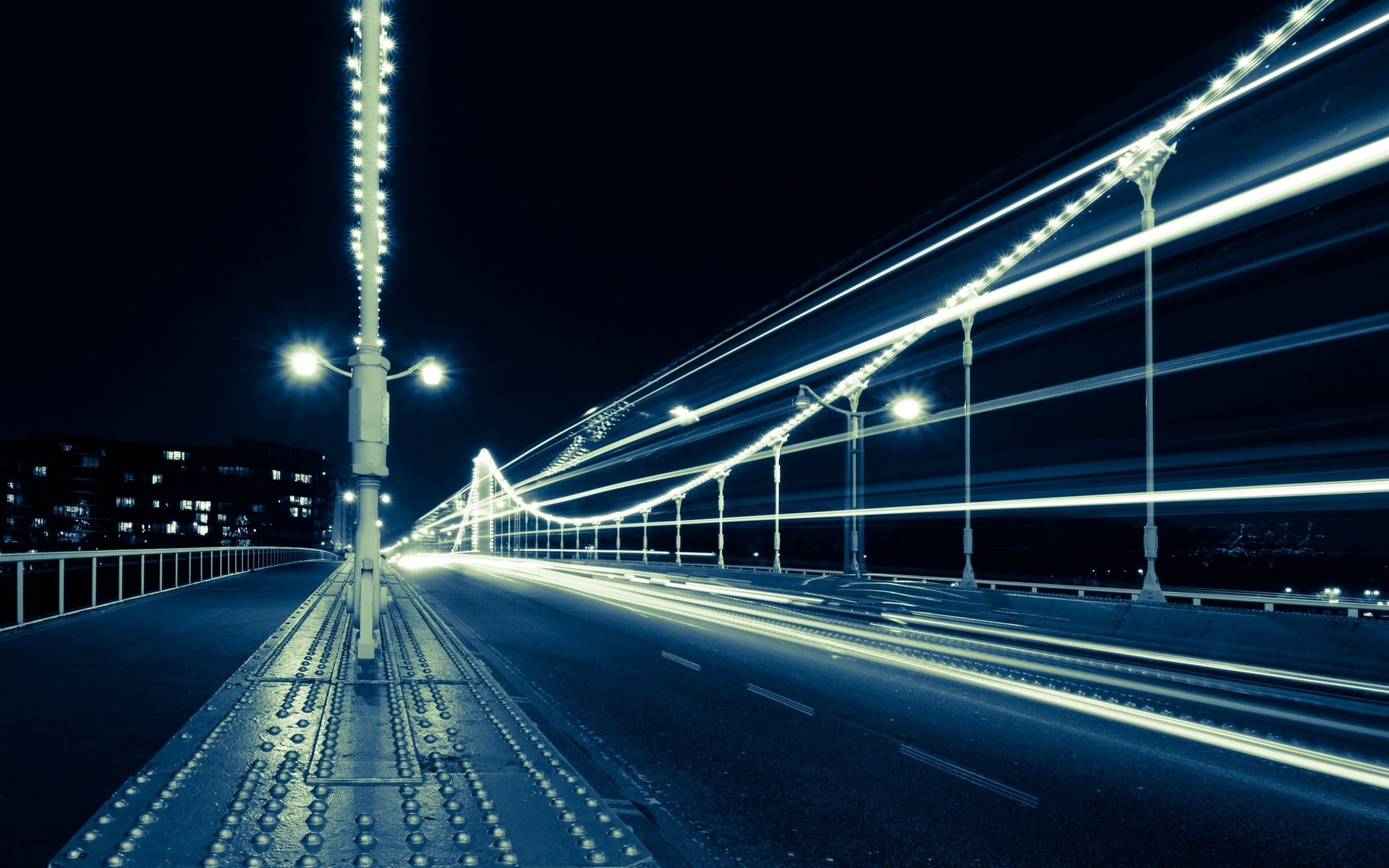 Hd Night Time Lights Background - HD Wallpaper 