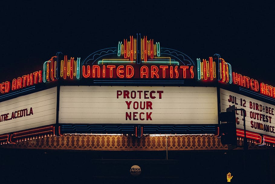 Front View Of Store, United Artist Cinema, Theater, - HD Wallpaper 