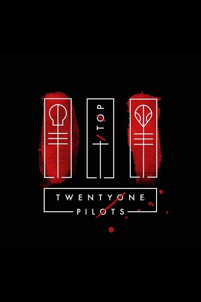 Best Twenty One Pilots Logo Ideas On Twenty One - Twenty One Pilots Red Logo - HD Wallpaper 