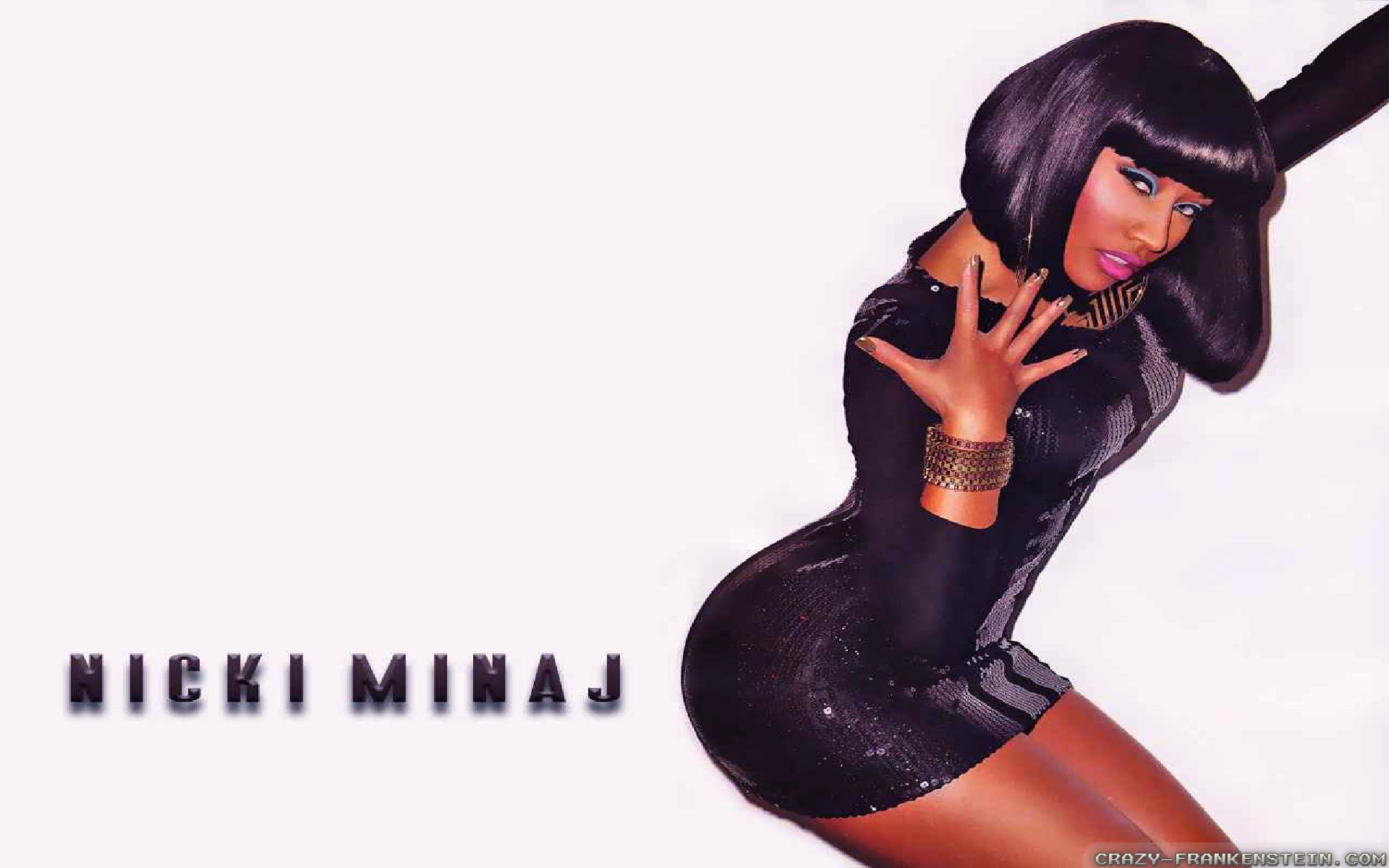 Nicki Minaj Black Bob Photoshoot - HD Wallpaper 