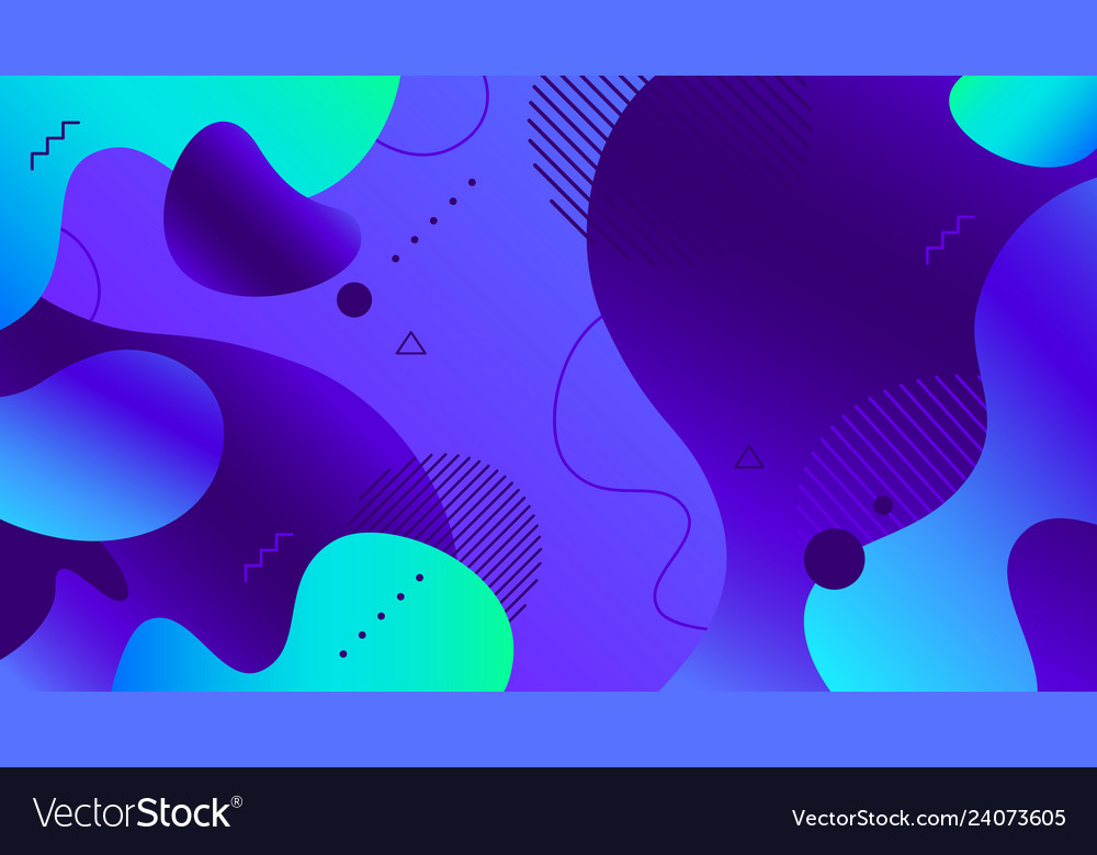 Colourful Memphis Hd Background - HD Wallpaper 