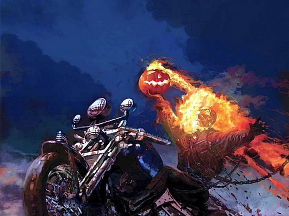 Ghost Rider Hd Wallpaper,comics Wallpaper,ghost Wallpaper,rider - Ghost Rider Sleepy Hollow - HD Wallpaper 