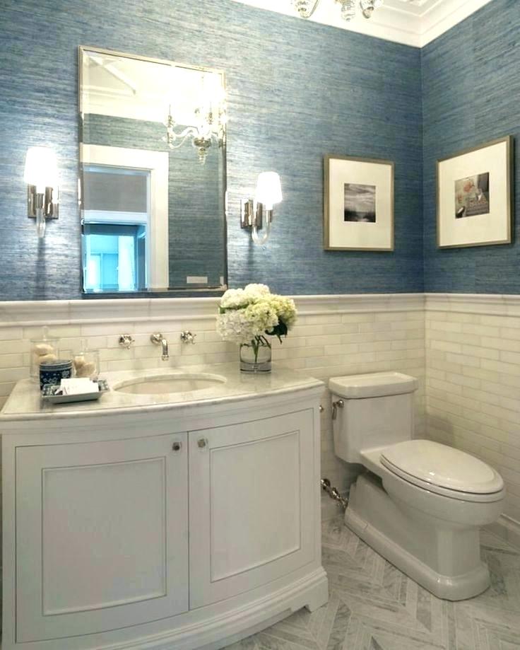 Powder Room Wallpaper - Powder Room Subway Tile - 736x919 Wallpaper