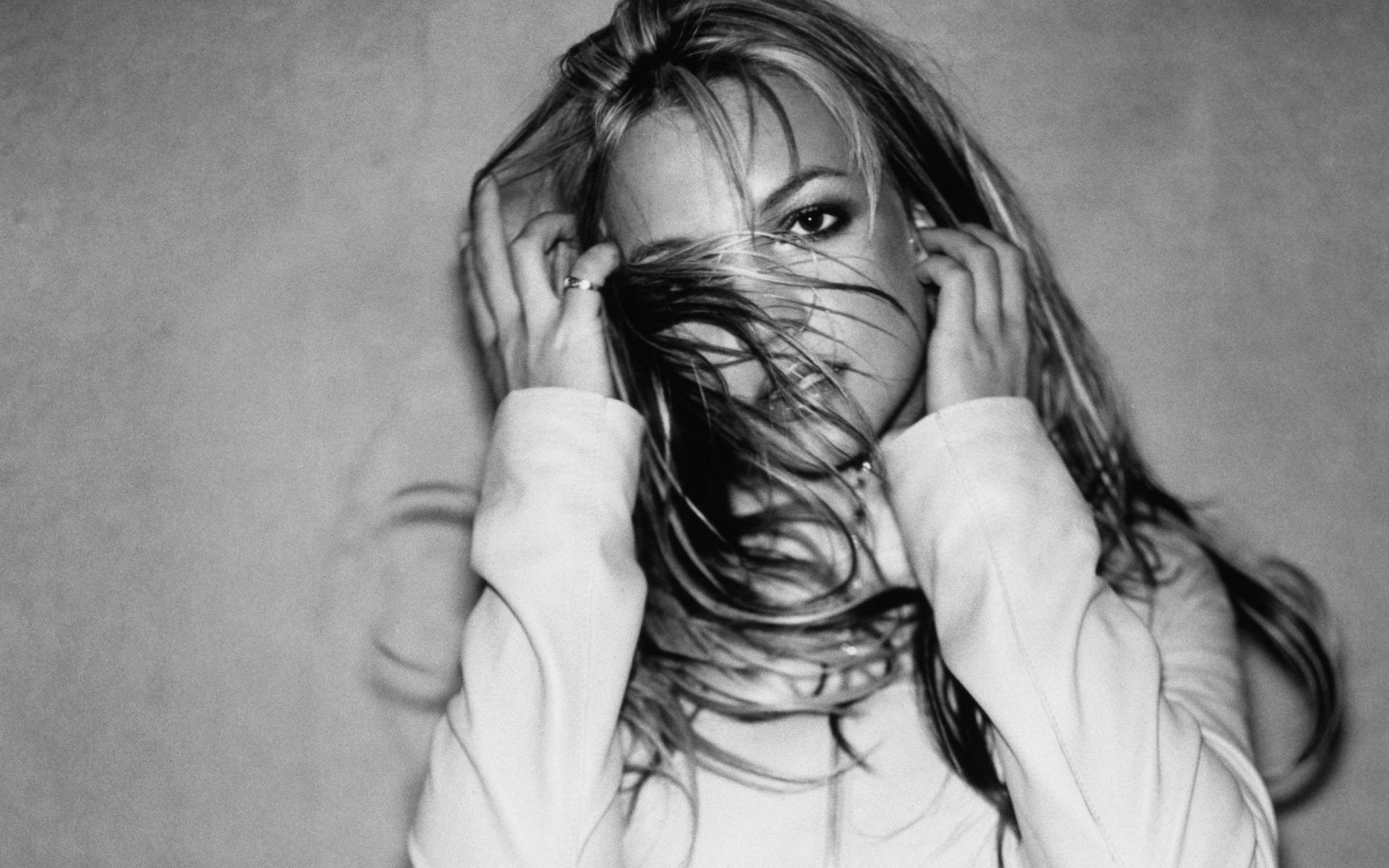 Britney Spears Black And White Wallpaper - Britney Spears Black And White - HD Wallpaper 