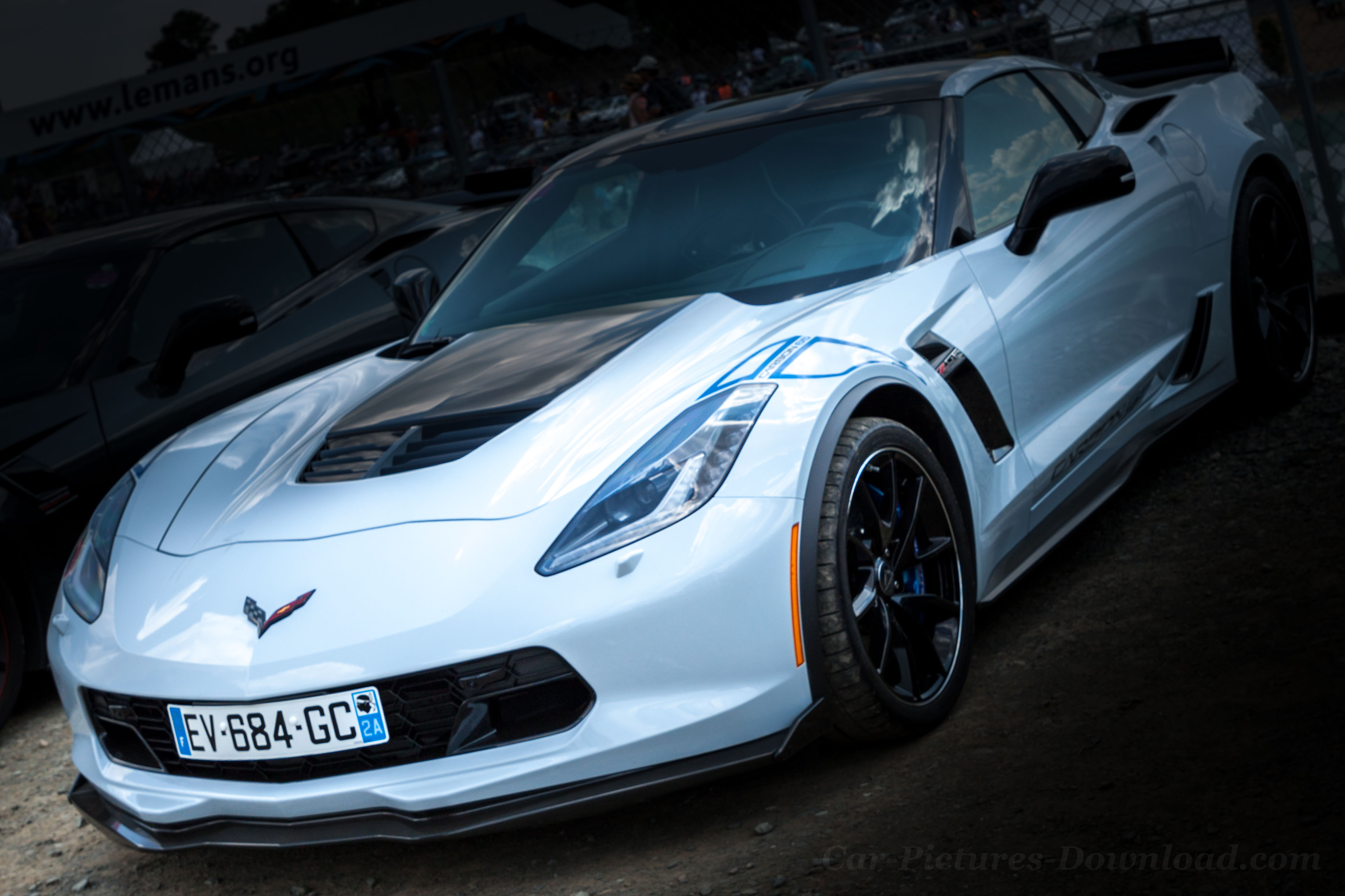 2018 Corvette C7 Z06 White - HD Wallpaper 