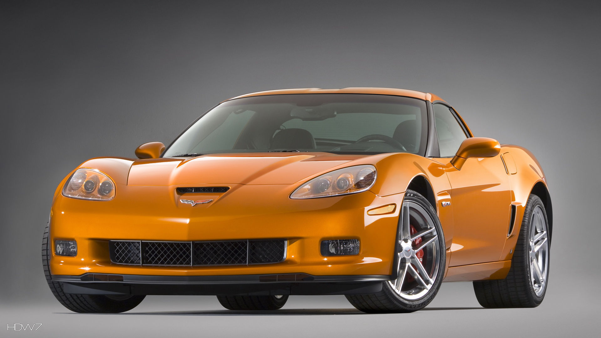 Chevrolet Corvette Z06 2008 Car Hd Wallpaper - Chevrolet Corvette Z06 - HD Wallpaper 