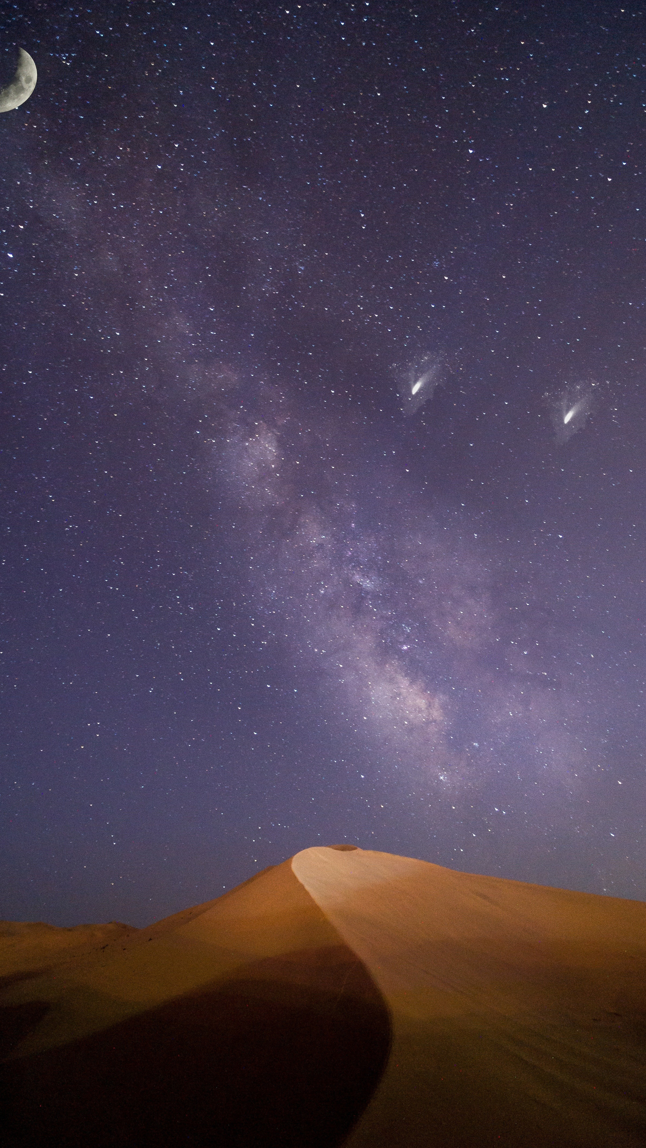 Milky Way, Desert, Night, Sky, Wallpaper 
 Data Src - Desert Night Sky Wallpaper Hd - HD Wallpaper 