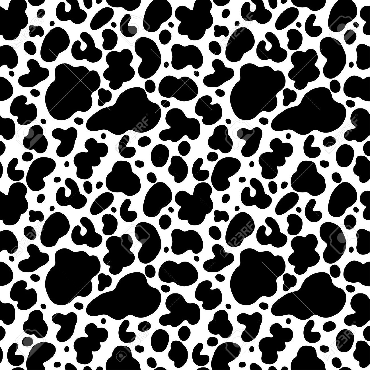 Cow Print Clipart - Cow Print - HD Wallpaper 