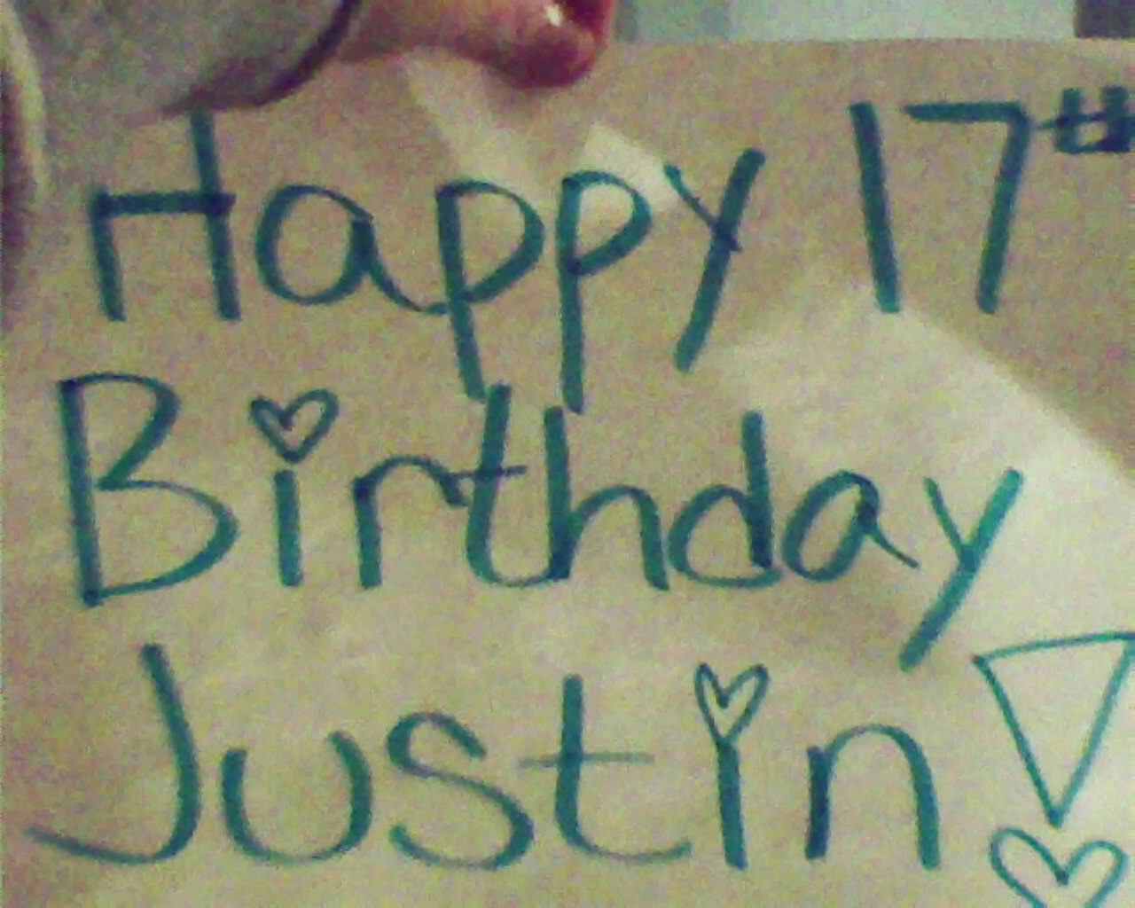 Happy 17th Birthday To Our Favorite Boy <3 - Happy 17th Birthday Justin - HD Wallpaper 