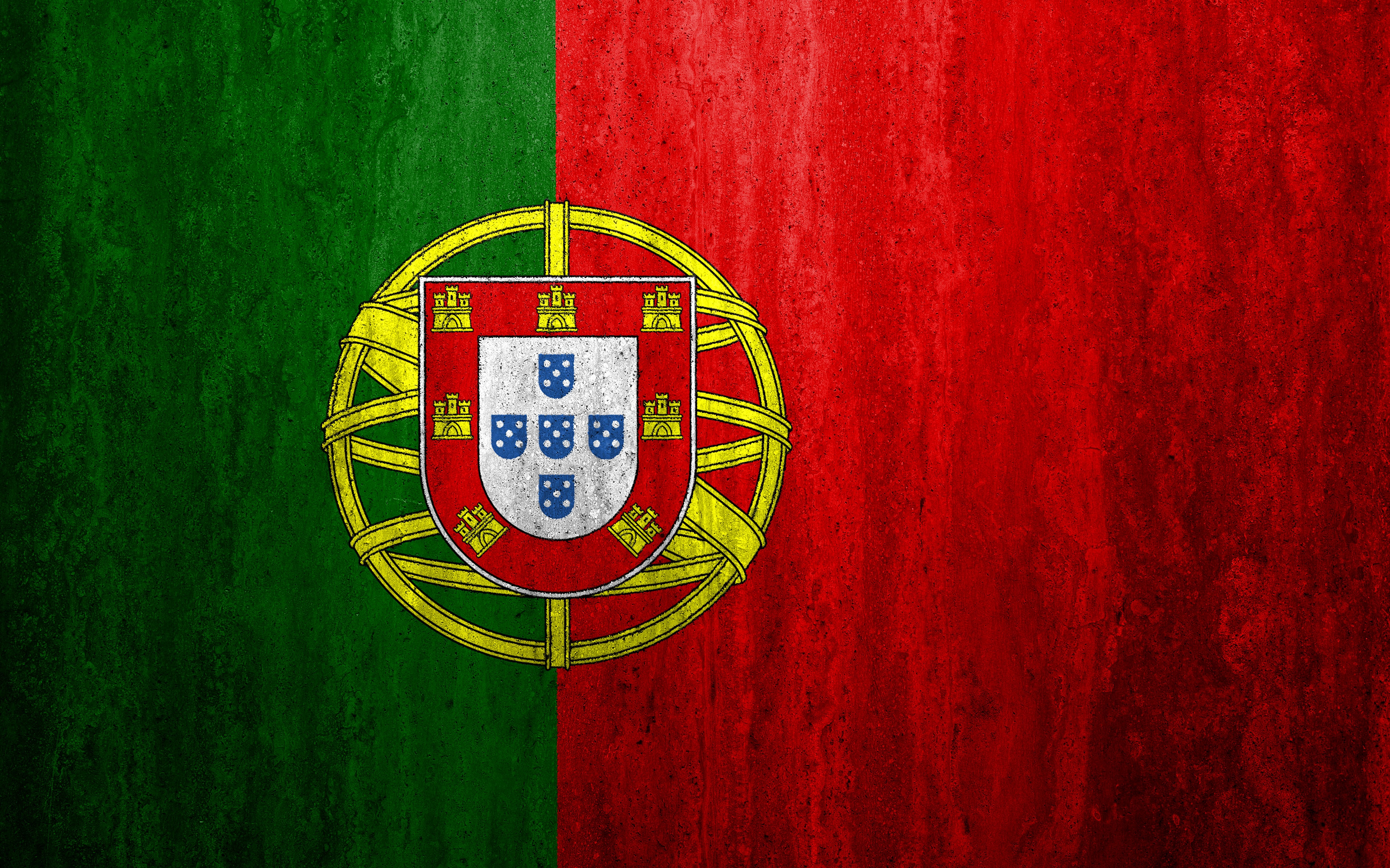 Flag Of Portugal - HD Wallpaper 