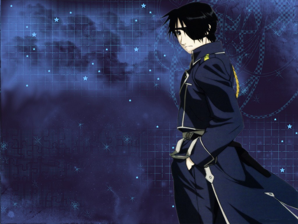 Hiromu Arakawa, Bones, Fullmetal Alchemist, Roy Mustang - Roy Mustang Eye Patch - HD Wallpaper 