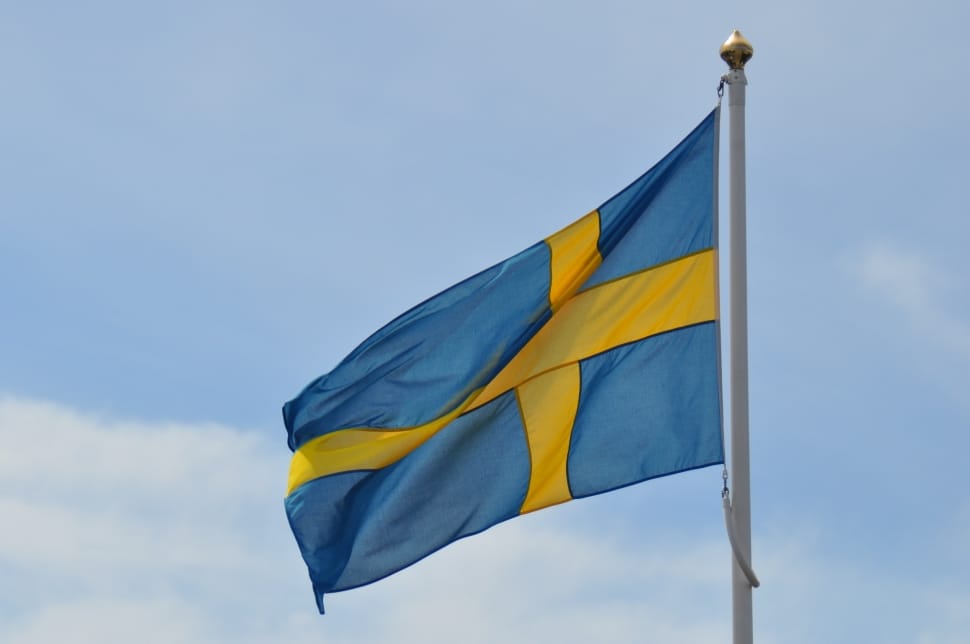 Flag Of Sweden Preview - Flag Of Sweden - HD Wallpaper 