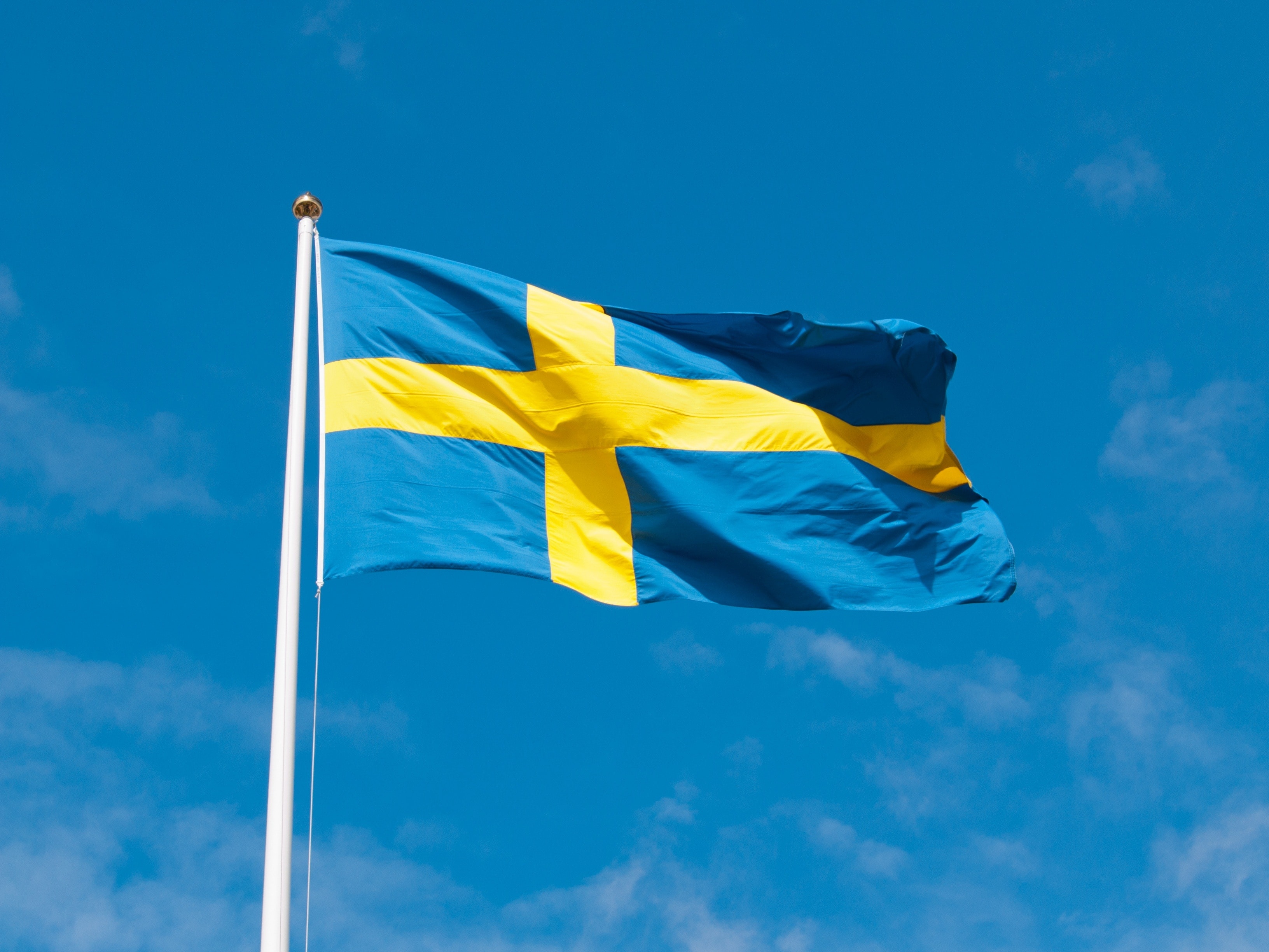 Bilder På Svenska Flaggan - HD Wallpaper 