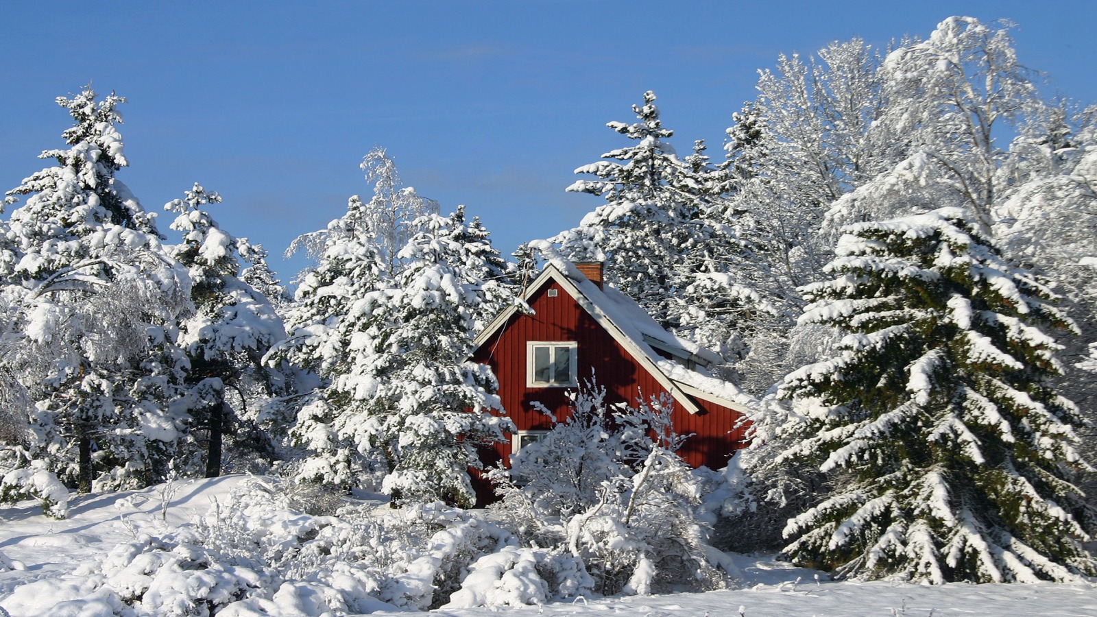 Sweden Winter - HD Wallpaper 