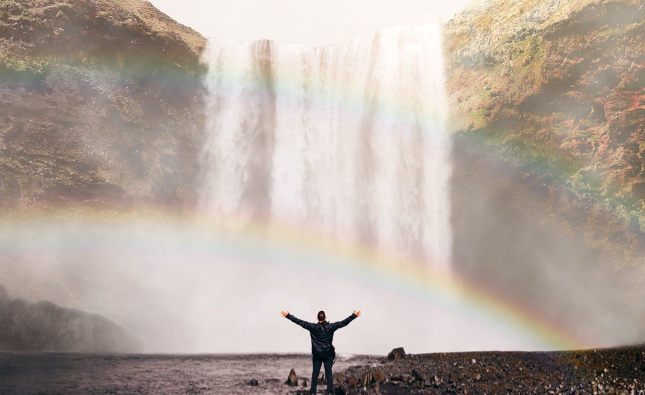 Waterfall - HD Wallpaper 