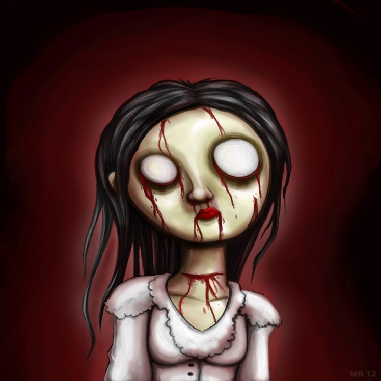 Bloody Mary Ghost Drawing - 748x748 Wallpaper Bloody Mary Ghost Drawing - 748x748 Wallpaper