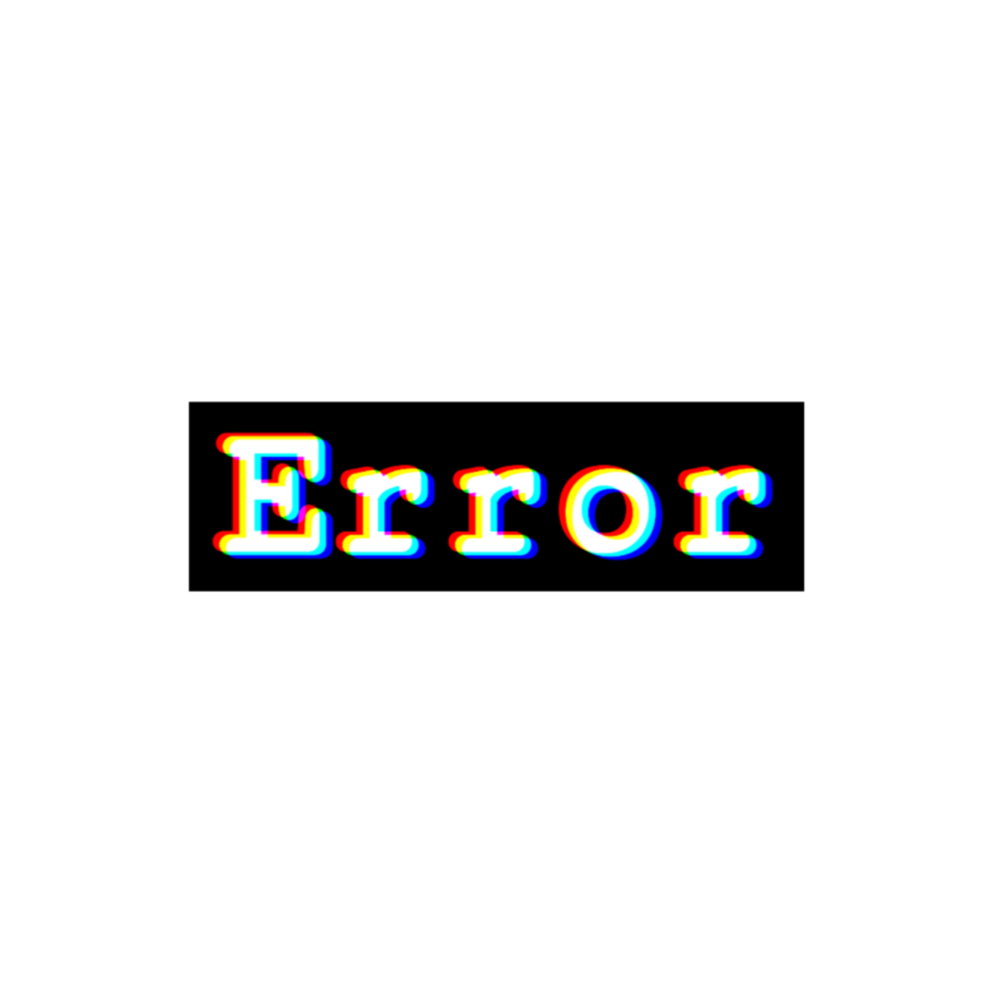 #freetoedit #error #black #white #sticker #emilysedit - Error Png Glitch - HD Wallpaper 