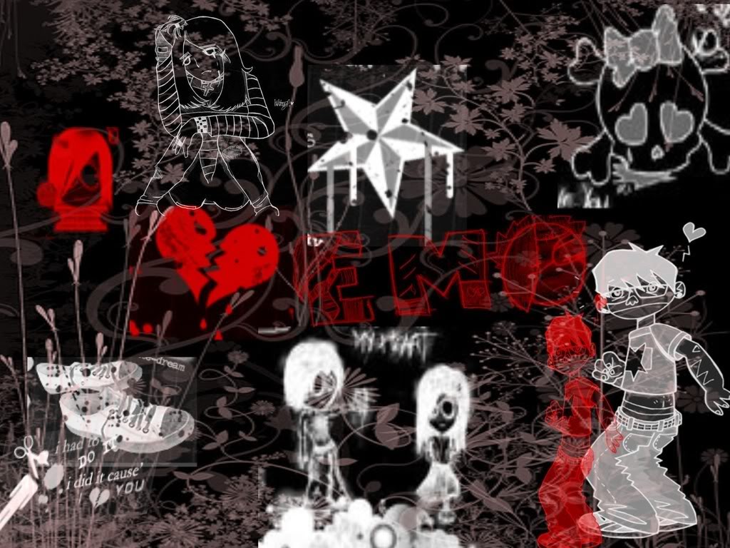 Emo Desktop Wallpapers - HD Wallpaper 