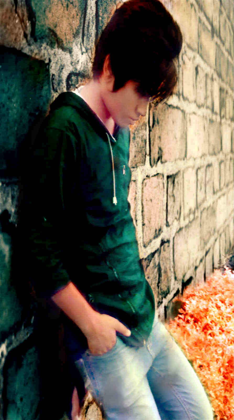 Emo Boy Photo Sad - HD Wallpaper 