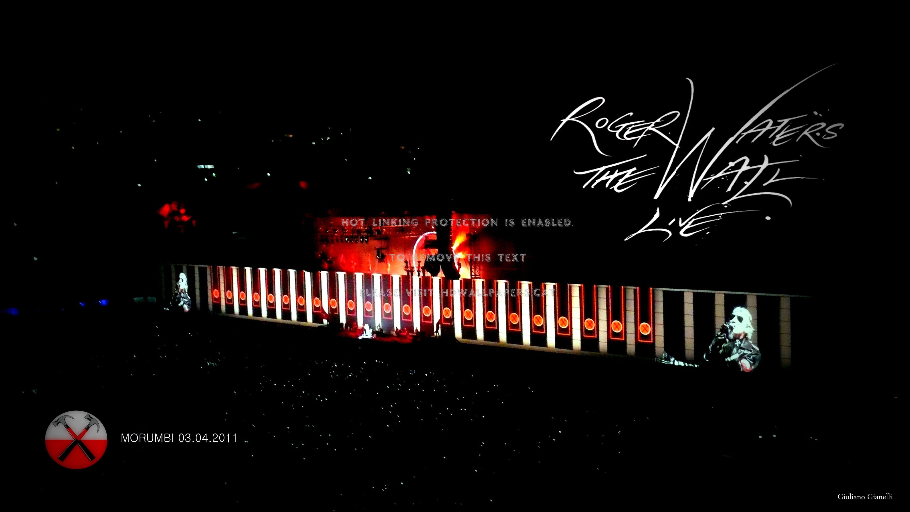 Roger Waters The Wall Pink Floyd Show Music - Darkness - HD Wallpaper 