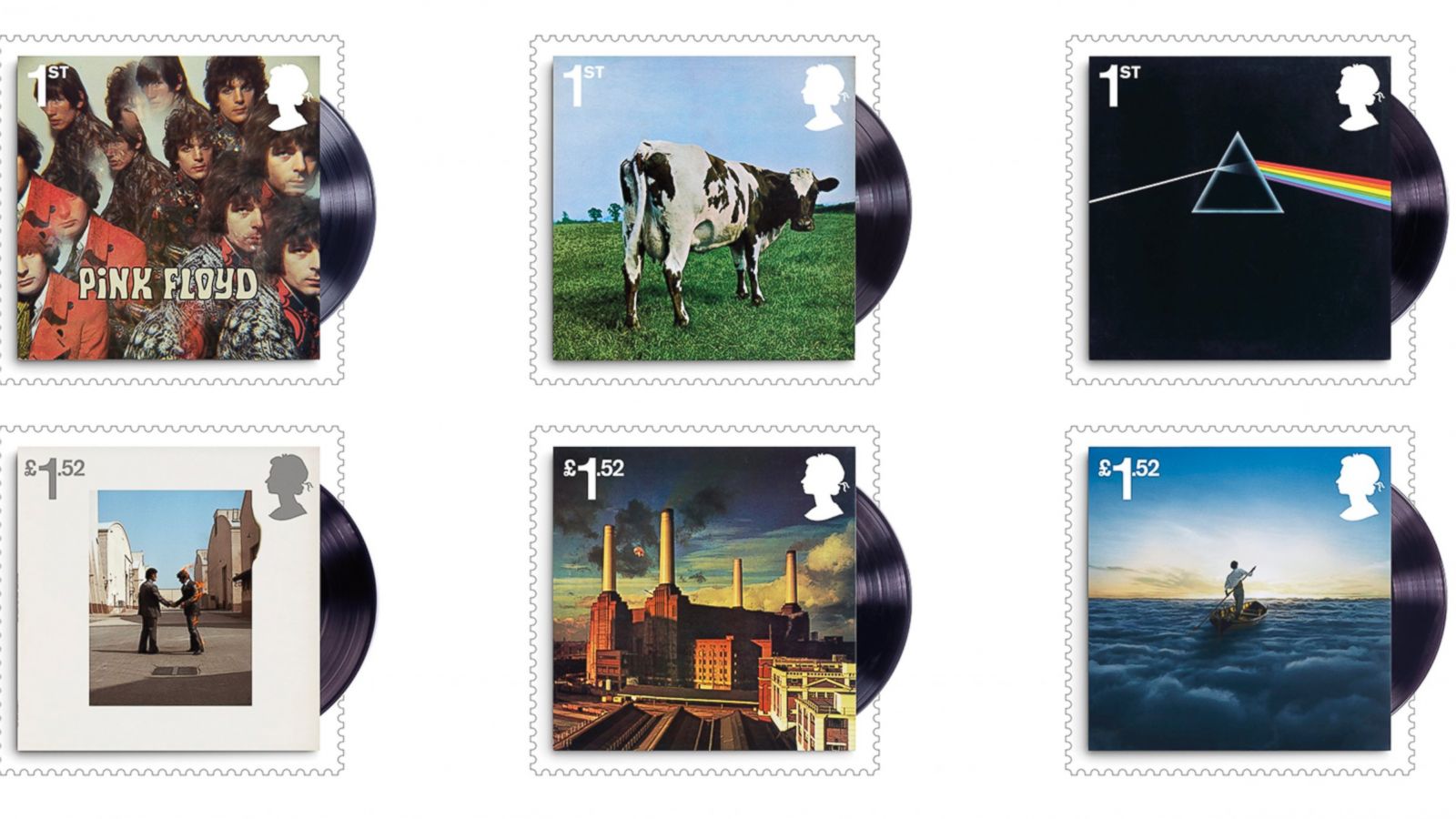 Royal Mail Pink Floyd Stamps - HD Wallpaper 