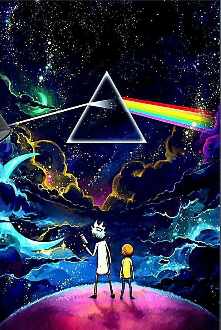 Pink Floyd Wallpapers - Sfondi Rick E Morty - HD Wallpaper 