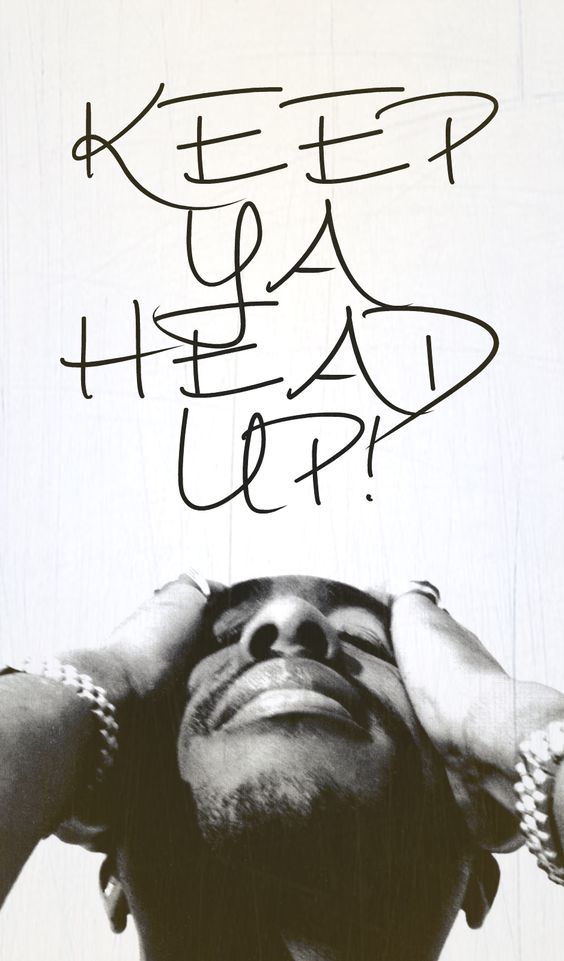 Inspiring Rap Quotes Tupac - 2pac Quotes Keep Ya Head Up - HD Wallpaper 