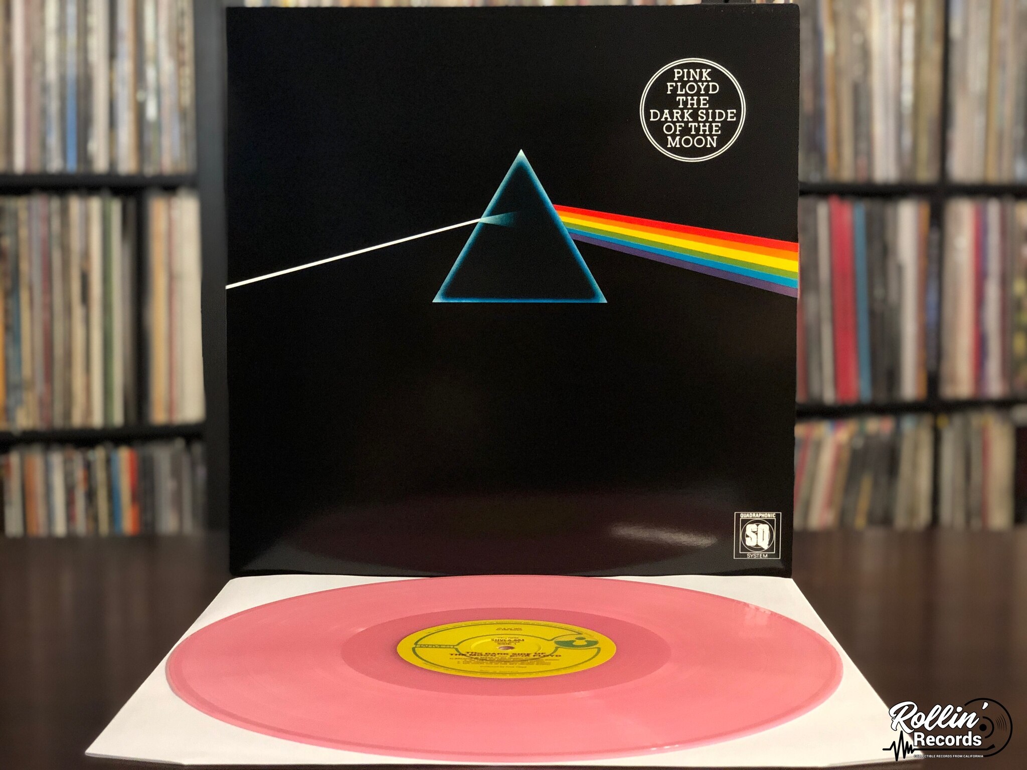 Pink Floyd The Dark Side Of The Moon Vinyl Color - HD Wallpaper 