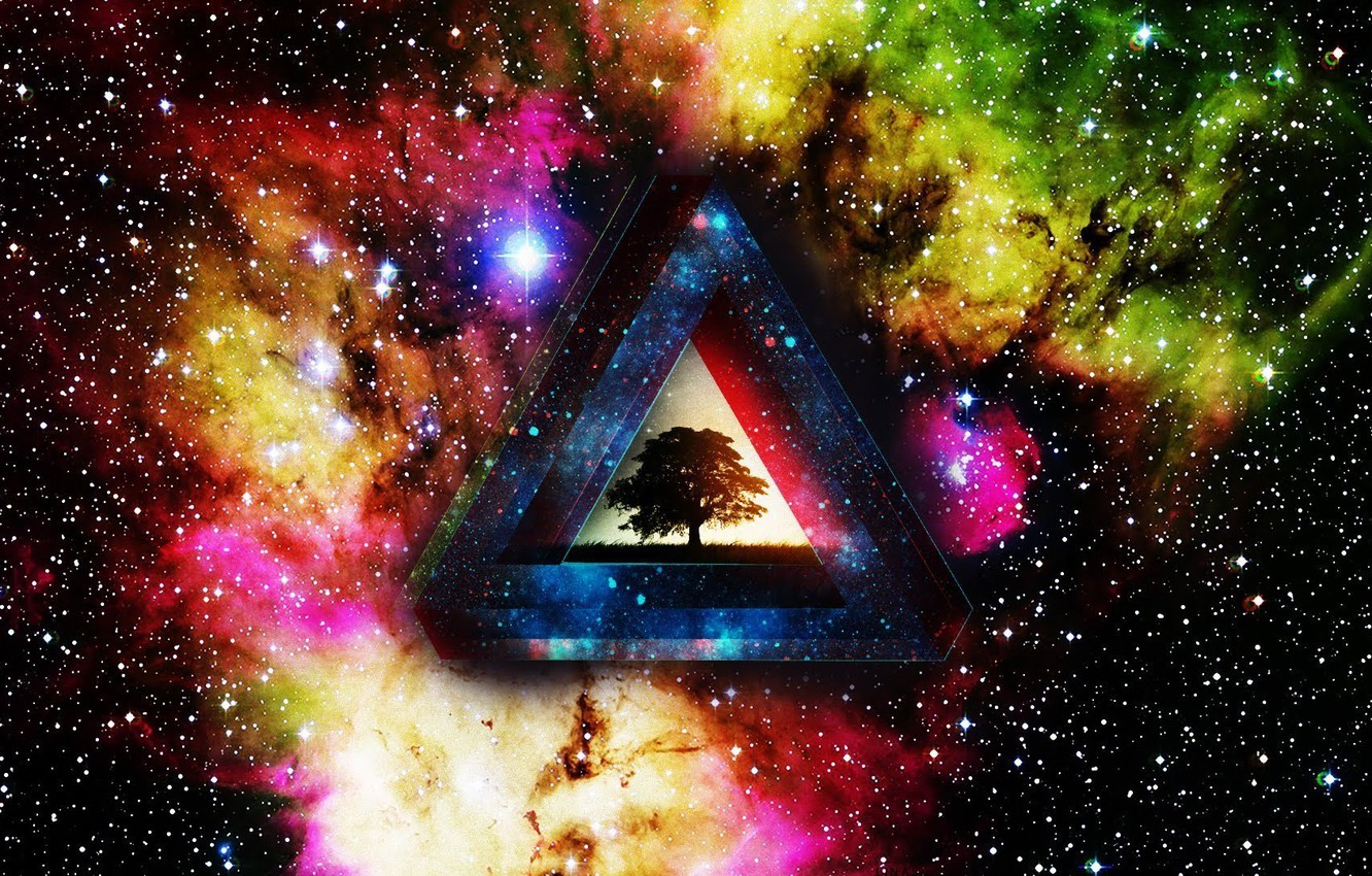 Photo Wallpaper Pink Floyd, Progressive Rock, The Dark - Trippy Wallpapers In Space - HD Wallpaper 