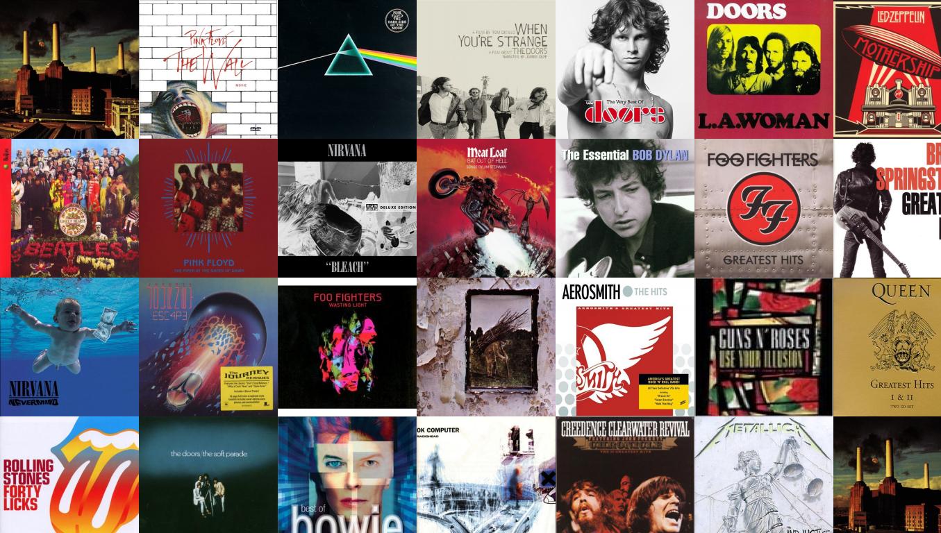 Queen Pink Floyd Beatles - HD Wallpaper 