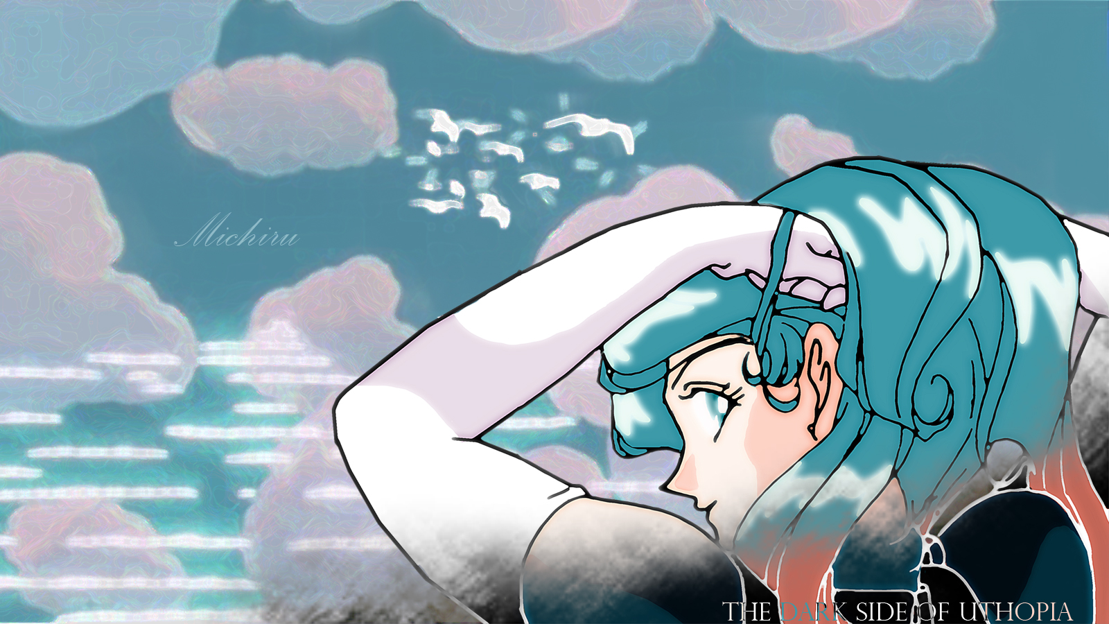 Toei Animation, Bishoujo Senshi Sailor Moon, Michiru - Cartoon - HD Wallpaper 