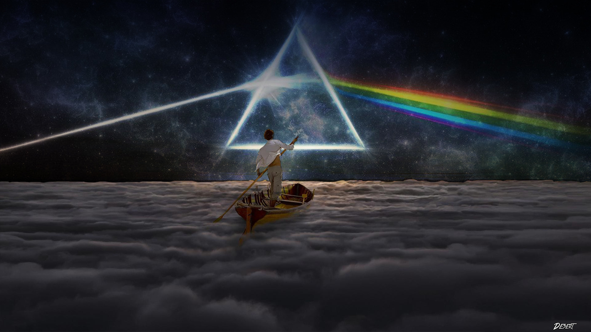 Pink Floyd Wallpaper By Desertwiggle Pink Floyd Wallpaper - Pink Floyd Endless River Dark Side - HD Wallpaper 