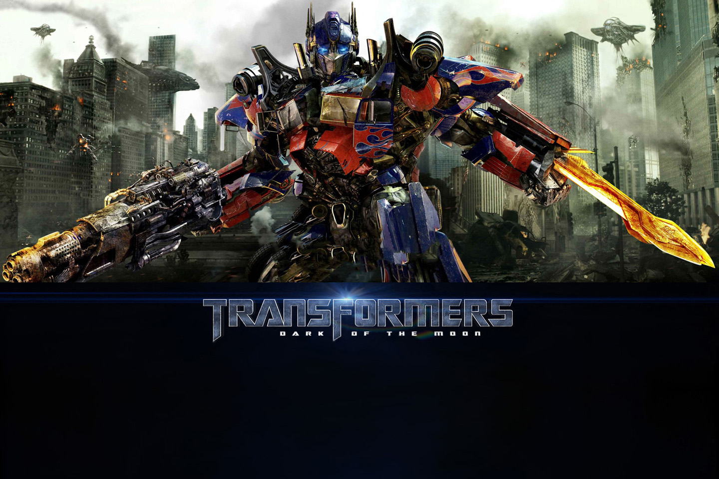 Optimus Prime Dark Of The Moon Wallpapers Wide For - Optimus Prime The Dark Moon - HD Wallpaper 