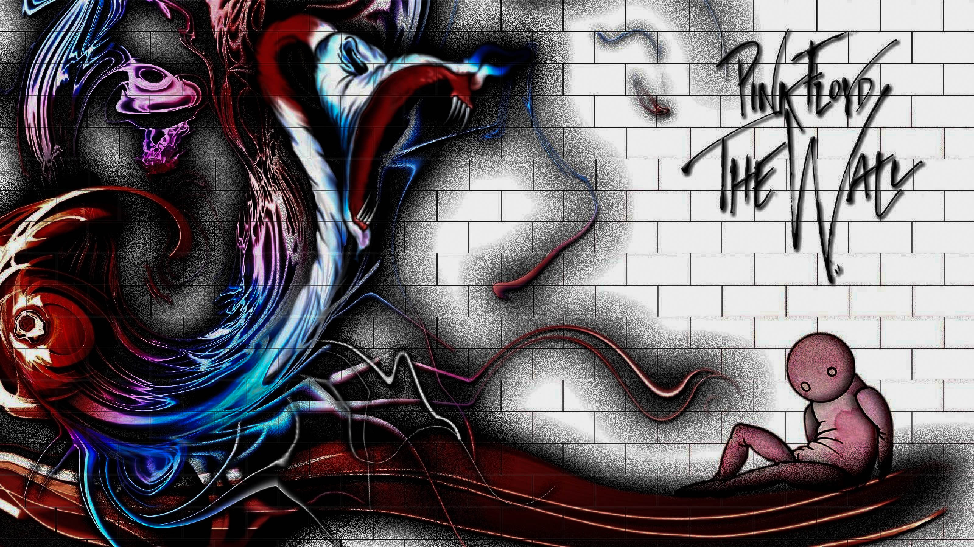 Wall Art Pink Floyd - 3200x1800 Wallpaper 