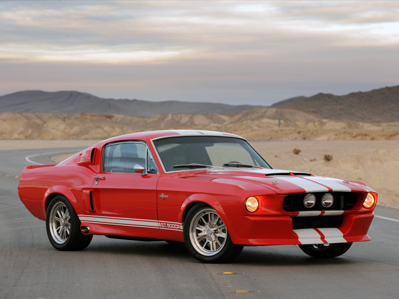 Gt500 Fastback, Ford Mustang Fastback 1967 Wallpaper - Ford Mustang Shelby Gt500 Eleanor Red - HD Wallpaper 