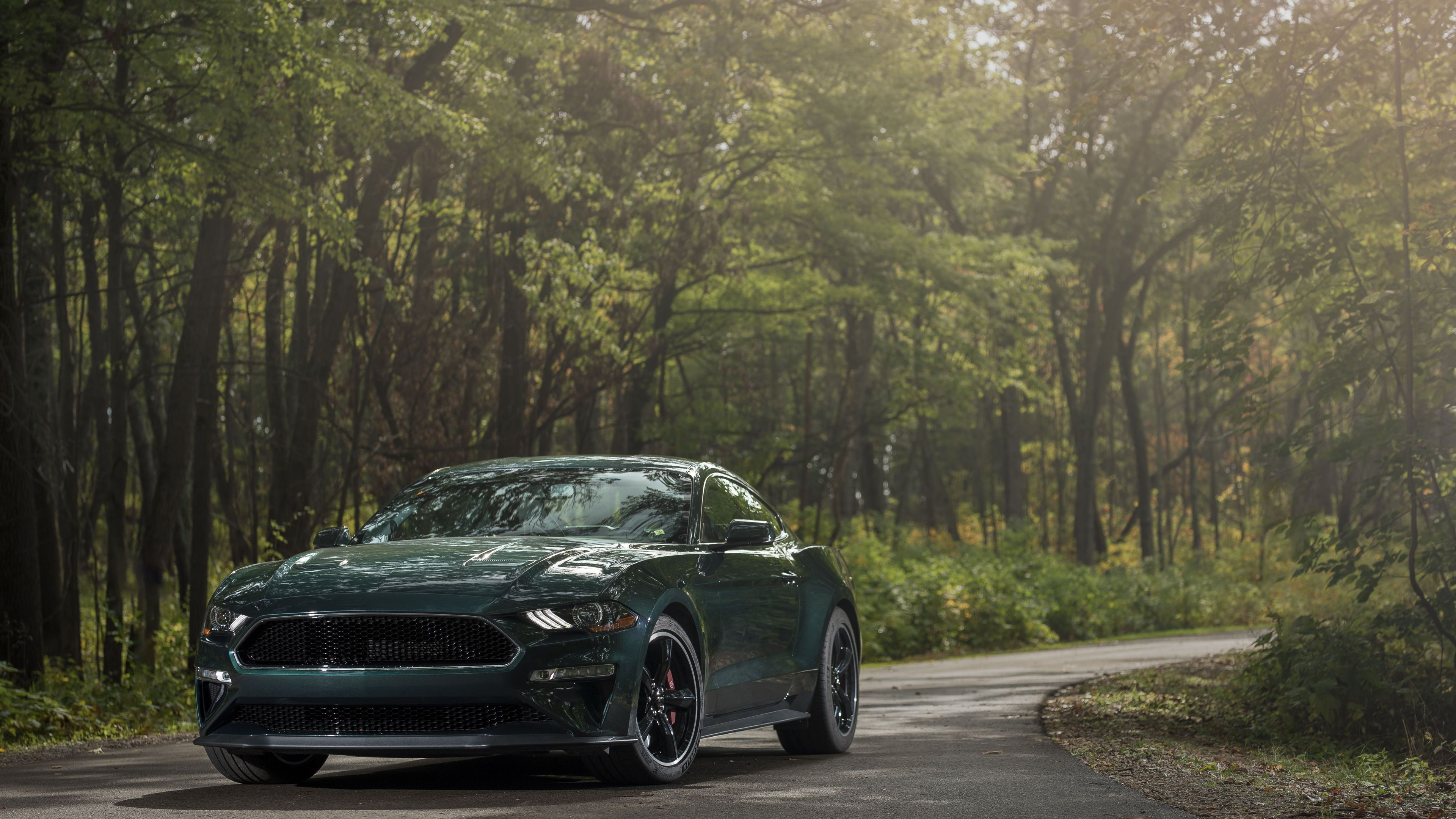 2019 Ford Mustang Bullitt Front - HD Wallpaper 