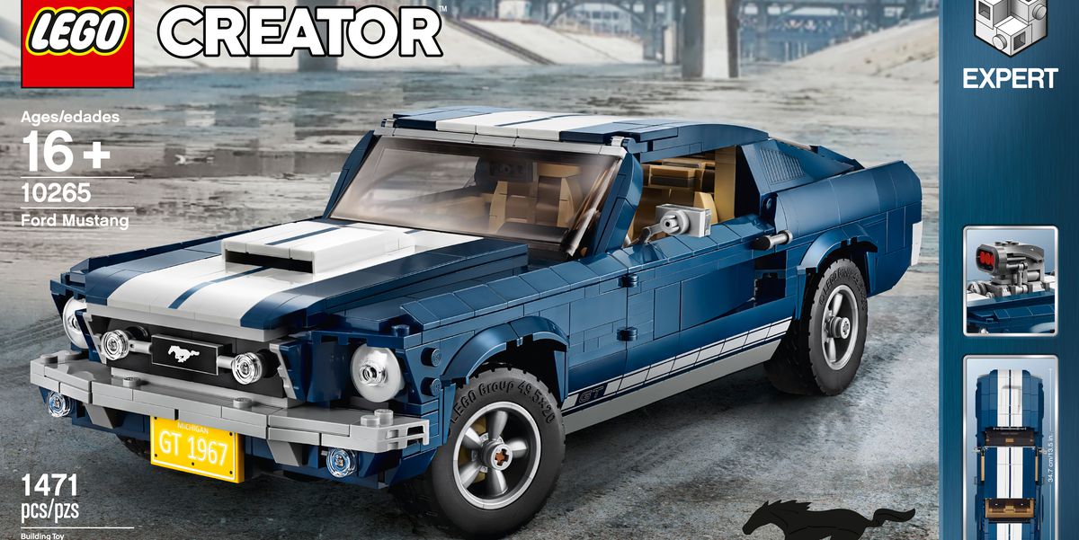 Amazing Lego Ford Mustang Gt Creator Expert 17 On Car - HD Wallpaper 