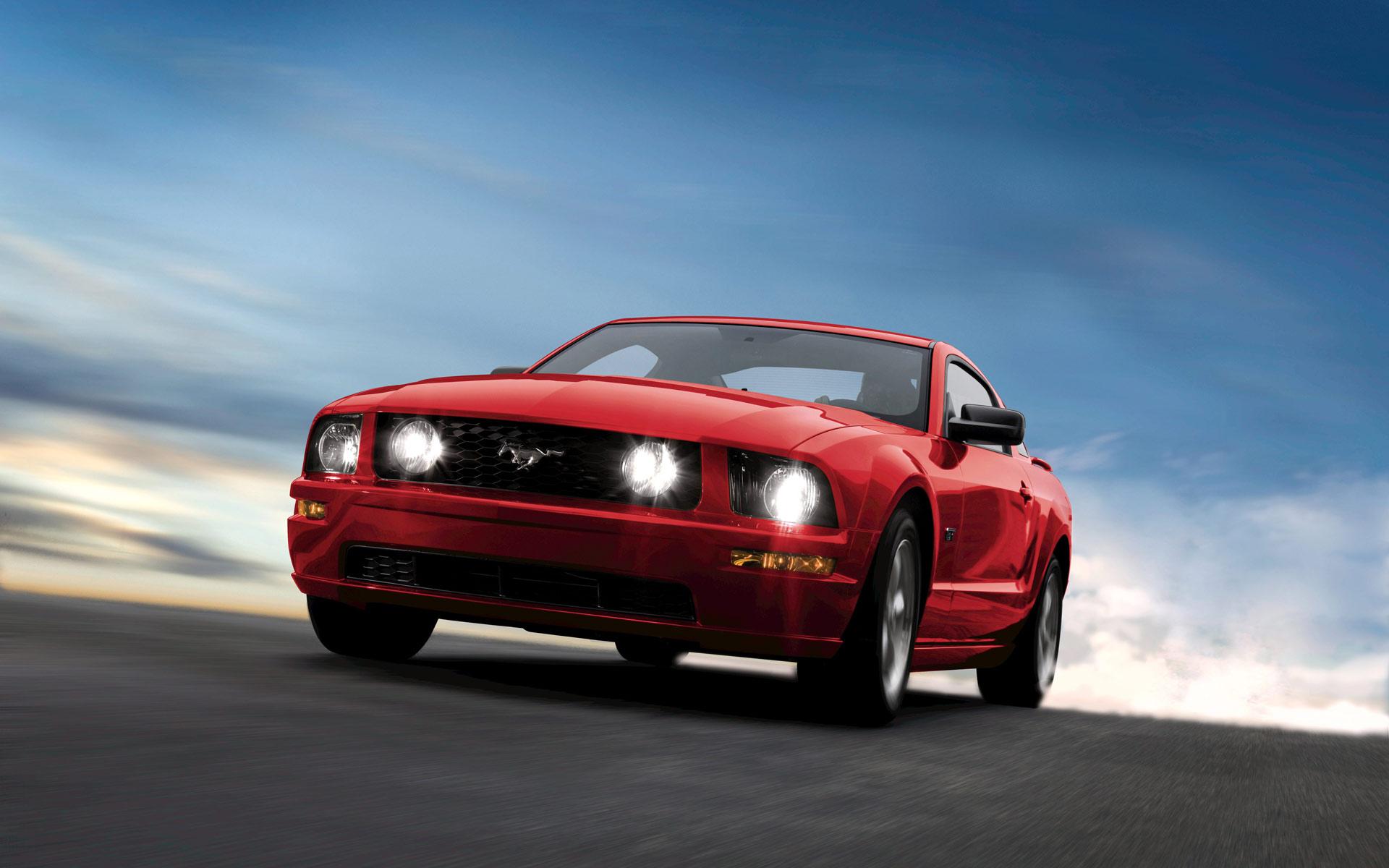 Ford Mustang 2008 - HD Wallpaper 