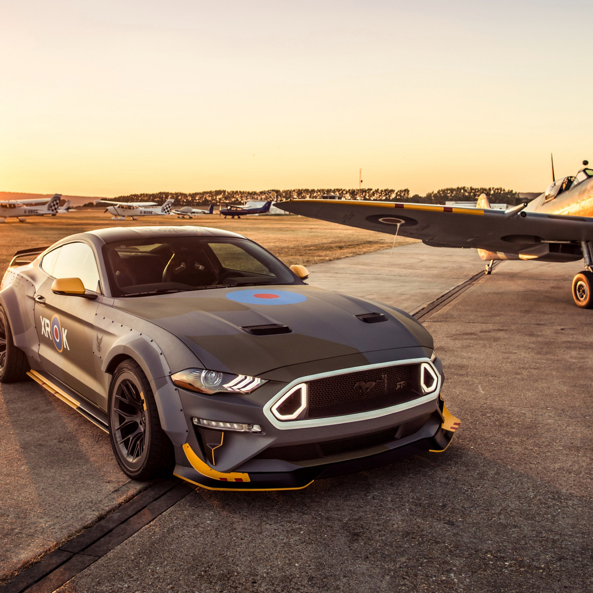 Ford Eagle Squadron Mustang Gt Wallpaper - Ford Eagle Squadron Mustang Gt - HD Wallpaper 