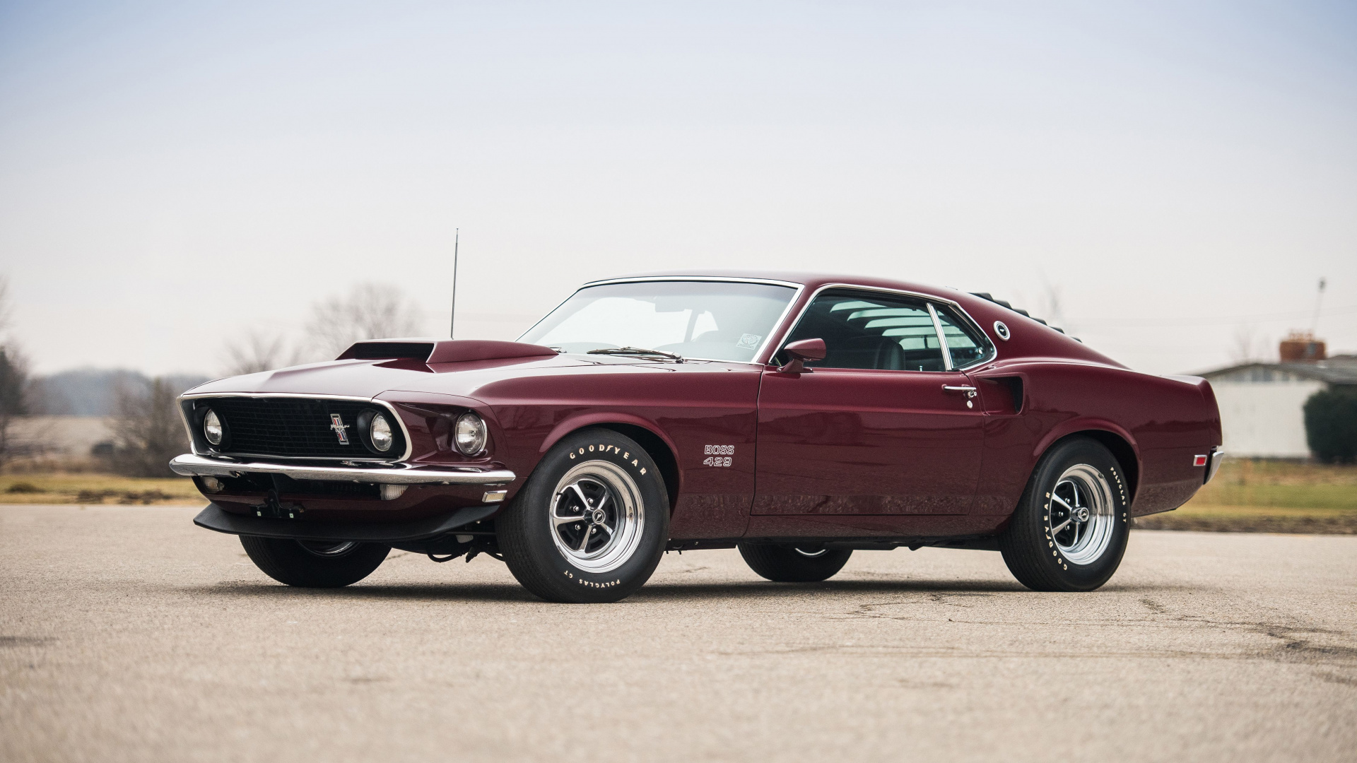 Ford Mustang Boss 429 69 - HD Wallpaper 