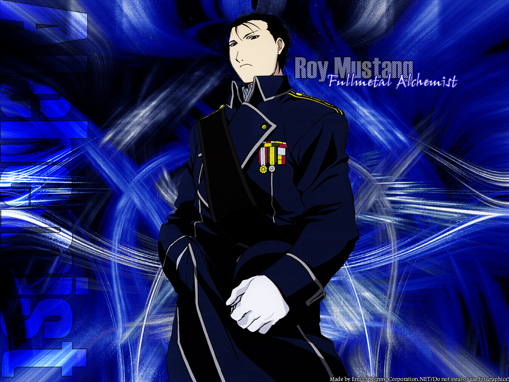 Hiromu Arakawa, Bones, Fullmetal Alchemist, Roy Mustang - Roy Mustang - HD Wallpaper 