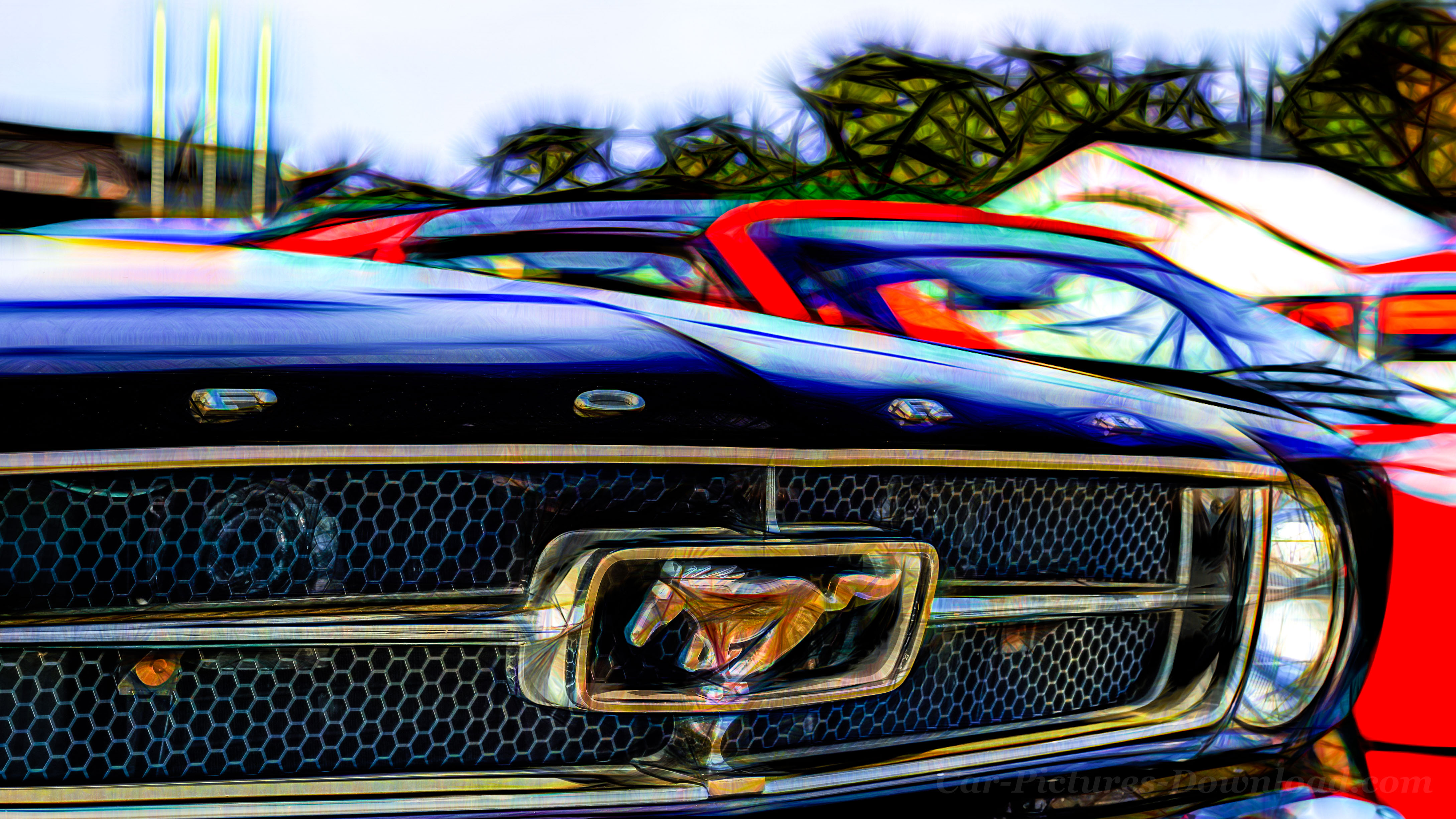 Mustang 4k - HD Wallpaper 