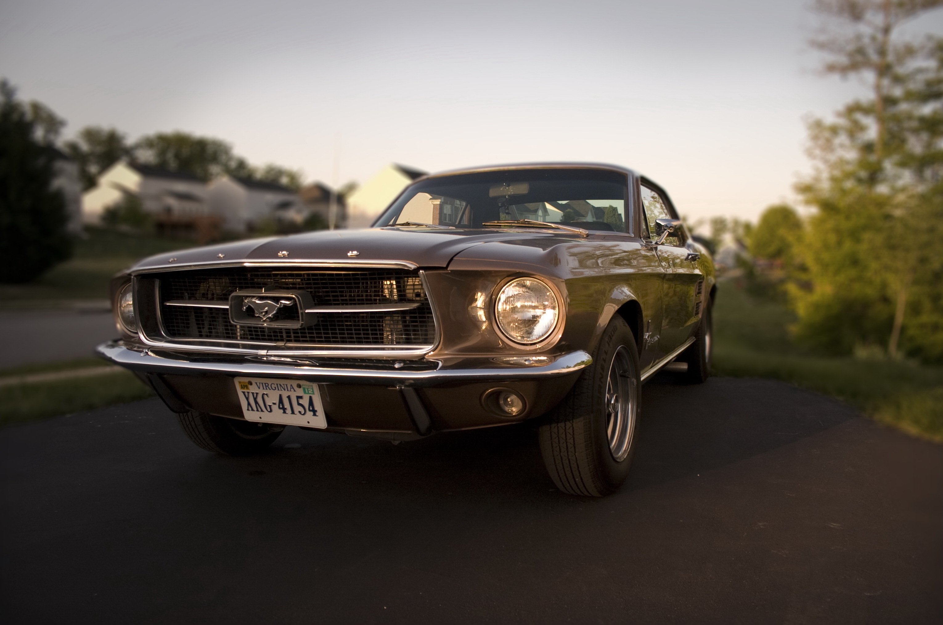 Ford Mustang 1967 Wallpaper 4k - HD Wallpaper 