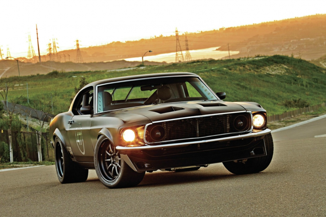 Classic Ford Mustang Car - Nice Old Ford Mustang - HD Wallpaper 