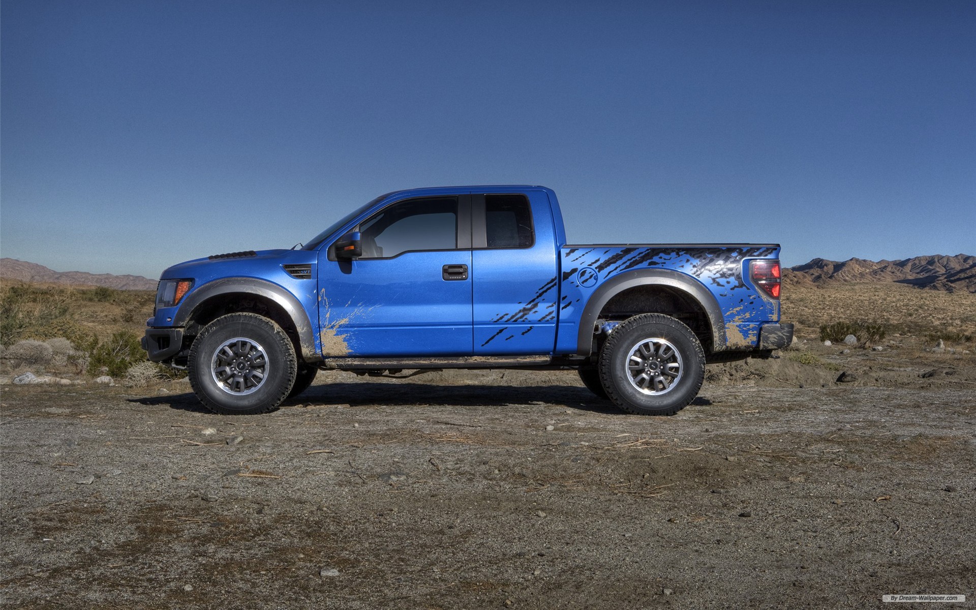 Free Auto Wallpaper - 2010 Svt Raptor Black - HD Wallpaper 