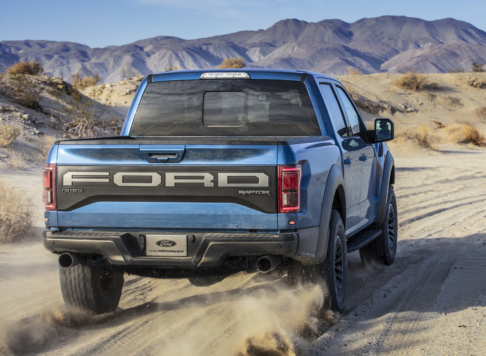 2019 Ford F-150 Raptor Rear Wallpapers - HD Wallpaper 