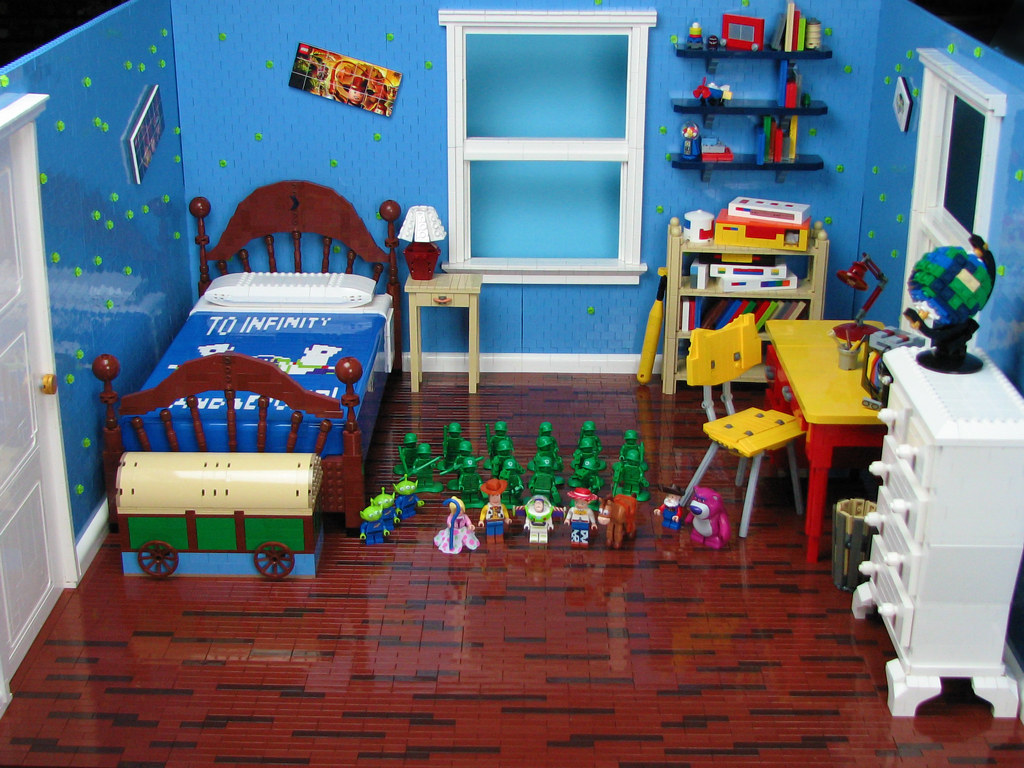 Andys Room Toy Story - HD Wallpaper 