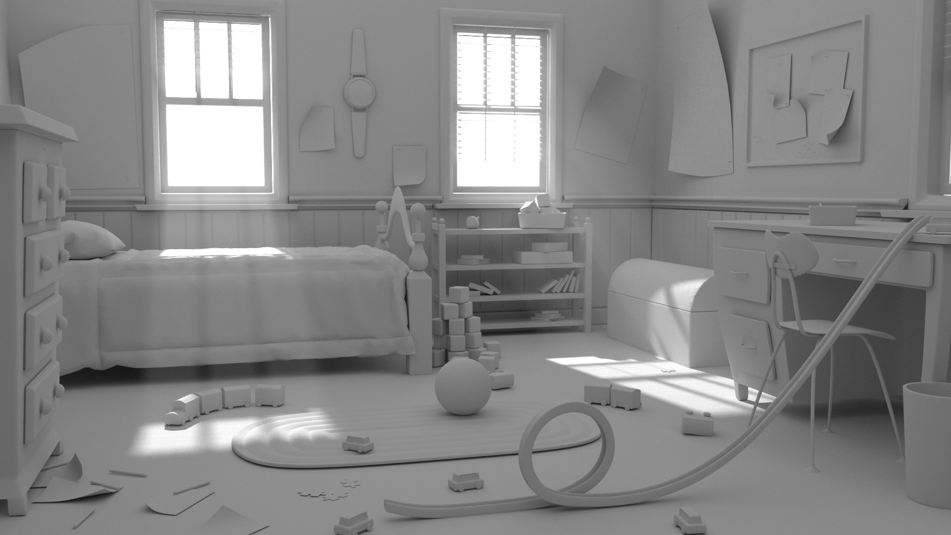 Toy Story Room 3d - HD Wallpaper 