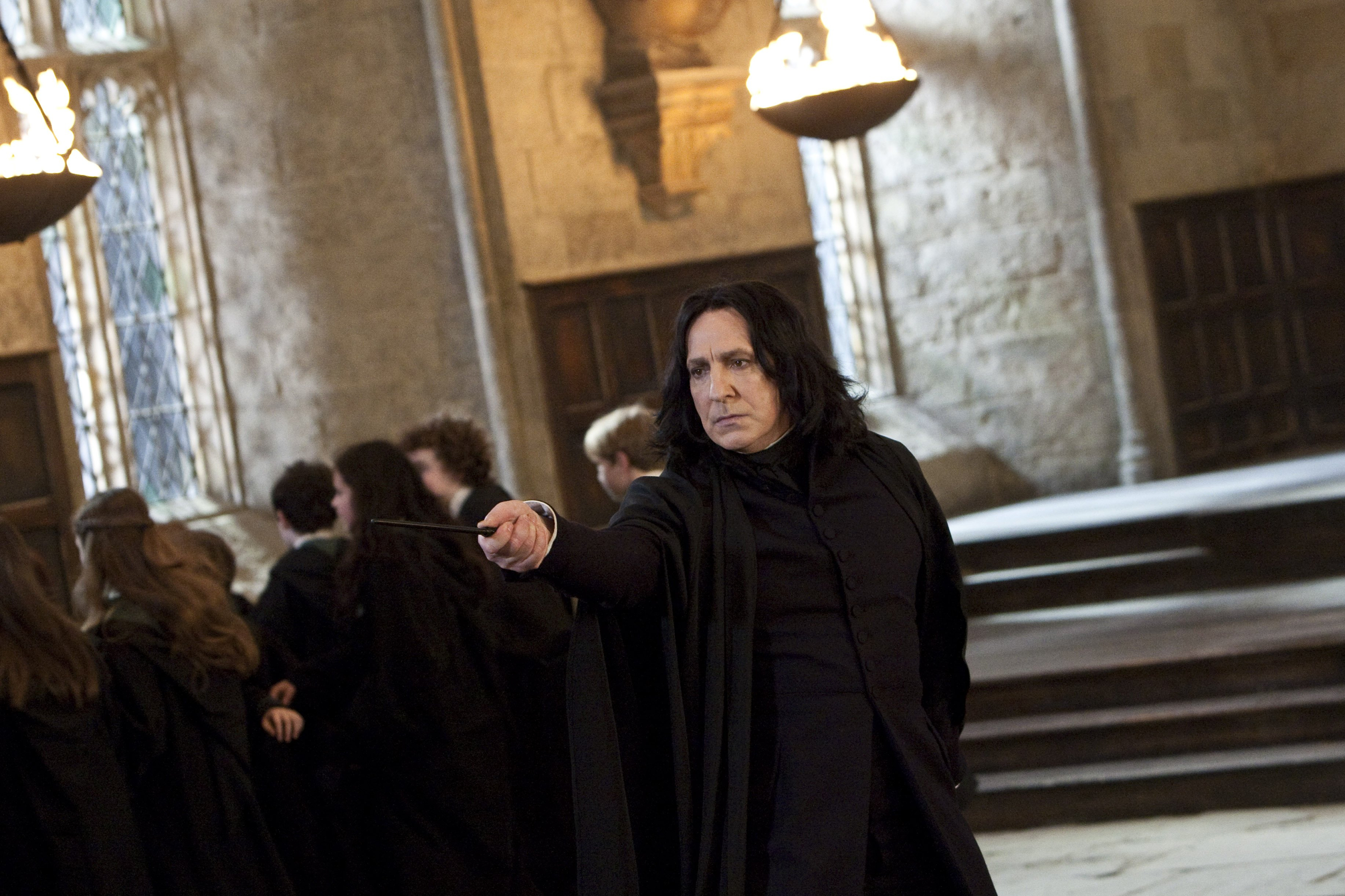 Severus Snape Deathly Hallows Part - HD Wallpaper 