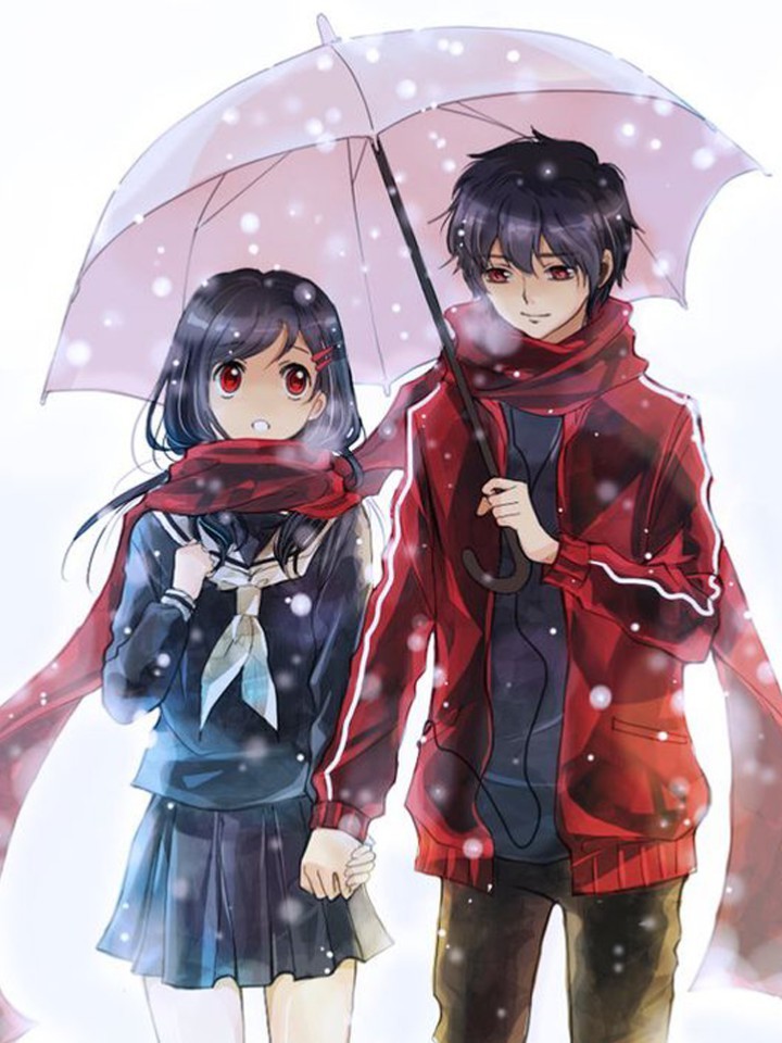 Fanart Anime Couple Hd - 720x960 Wallpaper 